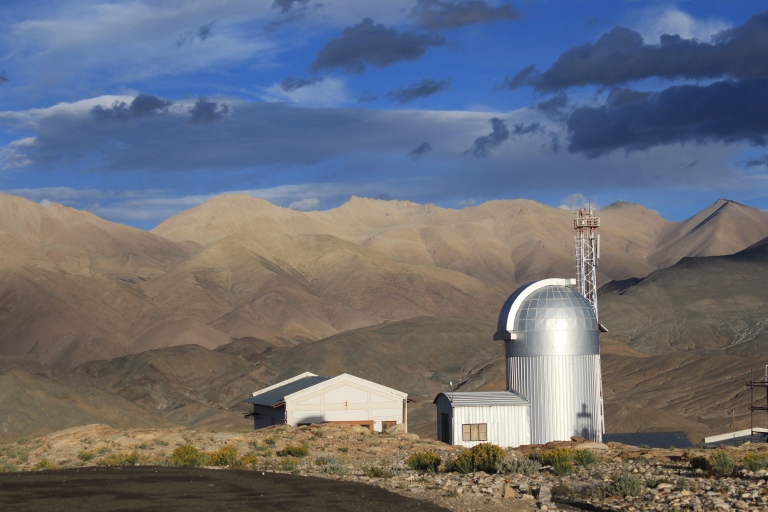 Another observatory on the hill near Hanle